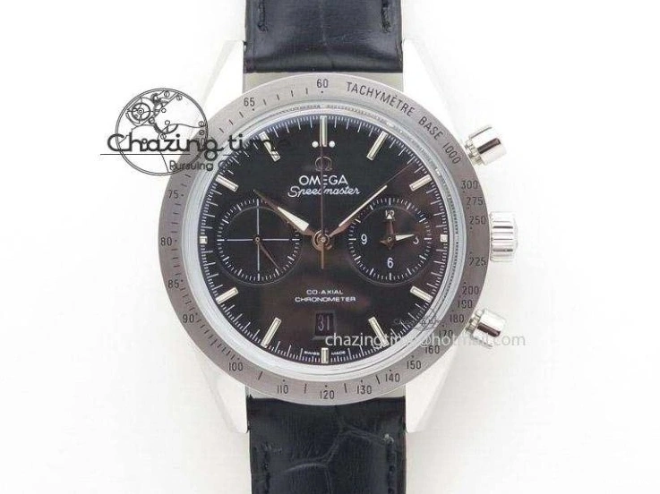 0412 Seamaster Pro Chrono SS RG OM Best Edition Blue Ceramic Blue Dial On SS RG Bracelet A Snug 8129